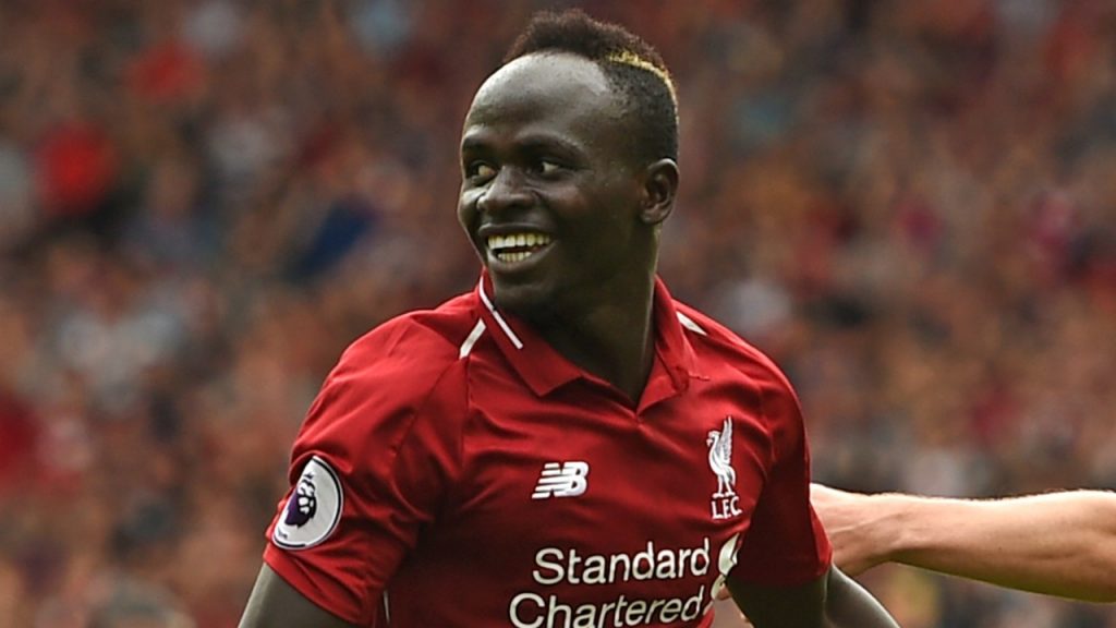 Liverpool star, Sadio Mane who earns NGN41 million per week captured cleaning local  mosque toilet and ablution centre
